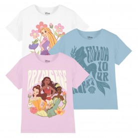 детски,тениски,дамски,стоки,с,аним.,герои,детски,облекла,disney,3,pack,princess,floral