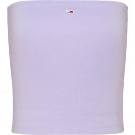 дамски,топове,tommy,jeans,tj,slim,tube,top,ld43,lavender,flower