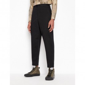 Панталони Armani Exchange Trousers - Black панталони,armani,exchange,trousers,black