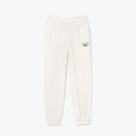 Анцуг Lacoste Straight Leg Sweatpants - Cream анцуг,дамски,къси,панталони,lacoste,straight,leg,sweatpants,cream