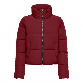 Яке Only Dolly Short Puffer Jacket - wine яке,дамски,жилетки,only,dolly,short,puffer,jacket,wine