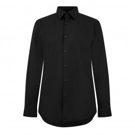облекла,на,разпродажба,мъжки,ризи,boss,men's,h,joe,kent,shirt,impeccable,tailoring,black,001