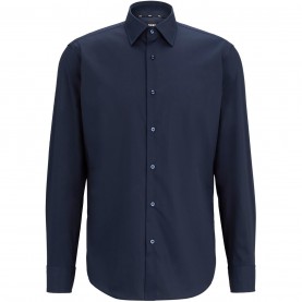 облекла,на,разпродажба,мъжки,ризи,boss,men's,h,joe,kent,shirt,impeccable,tailoring,dark,blue,404