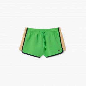 Къси панталони Lacoste Contrast Panel Piqu¿ Shorts - Green къси,панталони,дамски,къси,панталони,lacoste,contrast,panel,piqu,shorts,green