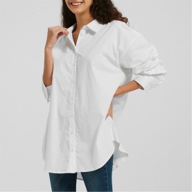 дамски,ризи,дамски,облекла,размер,be,you,poplin,shirt,white