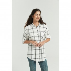 дамски,ризи,be,you,check,shirt,black,check