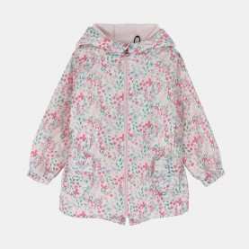 Firetrap Kids Enchanted Blossom Pink Floral Hooded Long Sleeve Anorak - Pink детски,якета,и,палта,firetrap,kids,enchanted,blossom,pink,floral,hooded,long,sleeve,anorak,pink