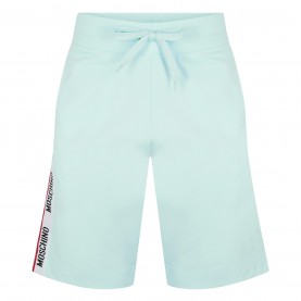 къси,панталони,мъжки,къси,панталони,moschino,logo,tape,track,shorts,light,blue