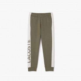 Анцуг Lacoste Printed Fleece Sweatpants - Green анцуг,lacoste,printed,fleece,sweatpants,green