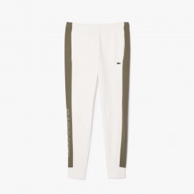 Анцуг Lacoste Colour Block Sweatpants - Cream анцуг,мъжки,къси,панталони,lacoste,colour,block,sweatpants,cream