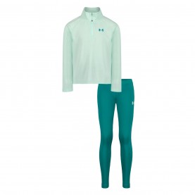 детски,комплект,under,armour,quarter,zip,sweater,and,tracksuit,trouser,set,infants,green,teal