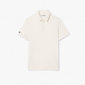 Блуза с яка Lacoste Regular-Fit UV Proect Golf Polo Shirt - Cream блуза,с,яка,мъжки,тениски,lacoste,regular,fit,uv,proect,golf,polo,shirt,cream
