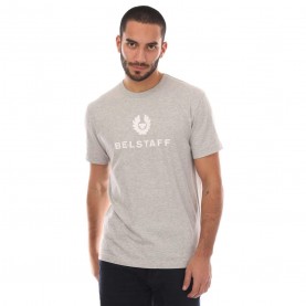 Тениска Belstaff Signature T-Shirt - Silver тениска,мъжки,тениски,belstaff,signature,t,shirt,silver