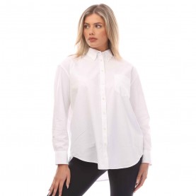 Gant Relaxed Fit Luxury Poplin Shirt - White gant,relaxed,fit,luxury,poplin,shirt,white