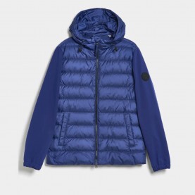 Яке Gant Mixed Soft Shell Jacket - Navy яке,gant,mixed,soft,shell,jacket,navy