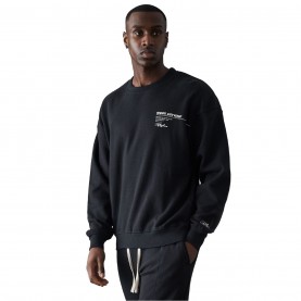блуза,облекла,на,разпродажба,мъжки,блузи,series,55,labach,front,back,logo,crewneck,sweatshirt,black