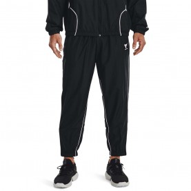 Панталони Under Armour Mens Project Rock Water-Repellent Woven Trousers - Black панталони,мъжки,къси,панталони,under,armour,men,s,project,rock,water,repellent,woven,trousers,black