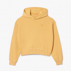 Блуза Lacoste Oversized Natural Dye Hooded Sweatshirt - Orange блуза,lacoste,oversized,natural,dye,hooded,sweatshirt,orange