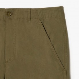Панталони Lacoste Straight-Fit Multi Pocket Cargo Pants - Green панталони,lacoste,straight,fit,multi,pocket,cargo,pants,green
