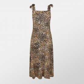 рокля,дамски,поли,и,рокли,nobodys,child,adrian,smock,dress,leopard