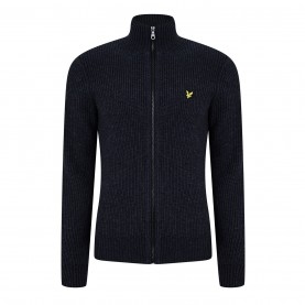 жилетка,мъжки,пуловери,lyle,and,scott,lyle,and,scott,knitted,rib,zip,through,cardigan,dark,navy,marl