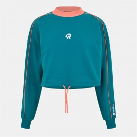 блуза,дамски,горнища,с,качулка,дамски,ежедневни,облекла,red,run,red,run,cropped,sweater,earth,green