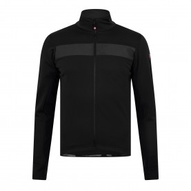 Яке Castelli Mens Raddoppia Windproof Thermal Performance Cycling Jacket - Light Black яке,облекло,за,колоездене,castelli,men,s,raddoppia,windproof,thermal,performance,cycling,jacket,light,black