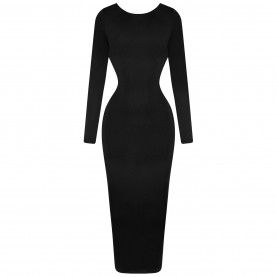 дамска,рокля,дамски,поли,и,рокли,honeyz,maxi,dress,womens,black