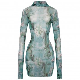 дамски,поли,и,рокли,honeyz,mesh,mini,ld99,blue