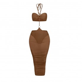рокля,дамски,поли,и,рокли,дамски,облекла,размер,honeyz,mesh,r,dress,ld99,brown