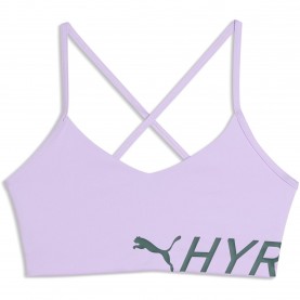 Puma Womens Hyrox Non-Wired Medium Impact Sports Bra - Light Lavender дамско,бельо,дамски,горнища,за,тренировка,дамско,фитнес,облекло,футбол,puma,women,s,hyrox,non,wired,medium,impact,sports,bra,light,lavender
