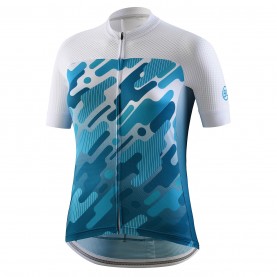 Фланелка Bicycle Line SS Jersey Arya Ld99 - White/Turqoise фланелка,дамски,топове,облекло,за,колоездене,bicycle,line,ss,jersey,arya,ld99,white,turqoise