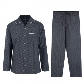 пижама,мъжки,пижами,linea,geo,pj,set,black