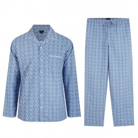 пижама,мъжки,пижами,linea,geo,pj,set,blue,floral
