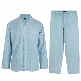 пижама,мъжки,пижами,linea,geo,pj,set,light,blue
