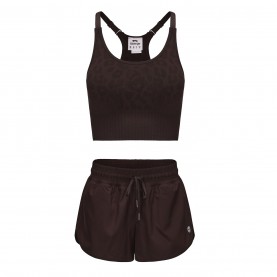 дамски,комплект,разпродажба,slazenger,дамски,тениски,дамски,топове,slazenger,bra,shorts,set,womens,chocolate,torte