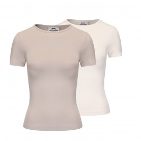 дамски,тениски,дамски,топове,slazenger,2pk,fit,ss,t,ld62,nacreous,sugar