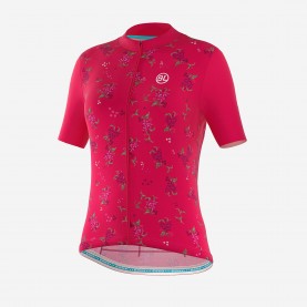 дамска,блуза,с,къс,ръкав,bicycle,line,women,s,garda,short,sleeve,upf,30,short,sleeve,cycling,jersey,fuchsia