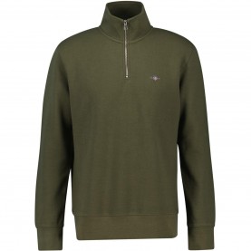 блуза,мъжки,пуловери,gant,textured,half,zip,sweatshirt,juniper,green