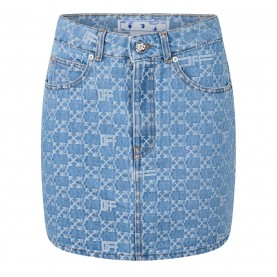 пола,поли,и,къси,панталони,off,white,monogram,mini,skirt,light,blue