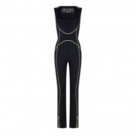 дамски,летни,гащеризони,off,white,contrast,stitch,jumpsuit,black,white