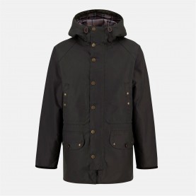 яке,облекла,на,разпродажба,мъжки,якета,barbour,men's,reel,waxed,long,sleeve,wax,jacket,sage,sg51