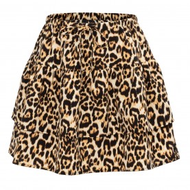 soulcal,linen,skirt,ld53,leopard,print