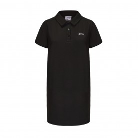 дамска,рокля,разпродажба,slazenger,дамски,поли,и,рокли,slazenger,short,sleeve,polo,dress,womens,black