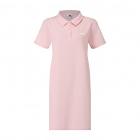 дамска,рокля,дамски,поли,и,рокли,slazenger,womens,short,sleeve,polo,dress,pink