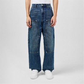 дънки,мъжки,дънки,billionaire,boys,club,men's,carpenter,wide,leg,jeans,vintage,wash