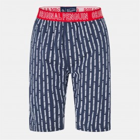 къси,панталони,мъжки,пижами,original,penguin,men's,lounge,jersey,pyjama,shorts,blue