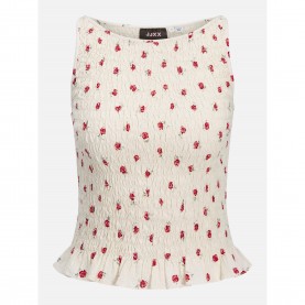jjxx,women,s,smock,peplum,top,vanilla,ice