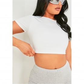 къса,блуза,дамски,топове,missy,empire,sculpt,backless,crop,top,grey
