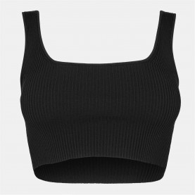 missy,empire,rib,knit,bralette,black